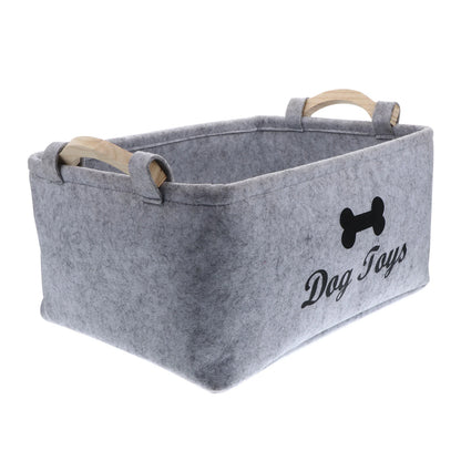 Dog Toy Storage Basket