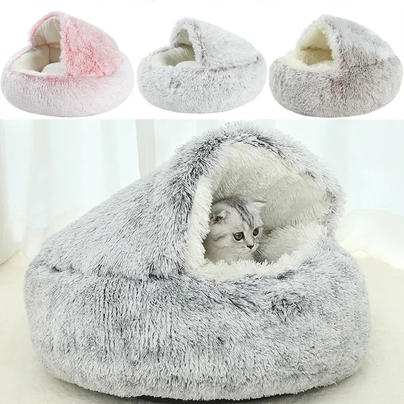 Soft Cat Cave Bed