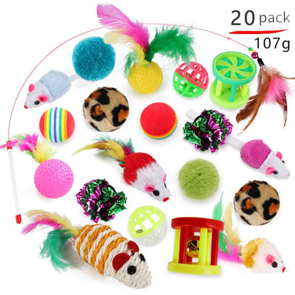 20 Pcs Cat Toys