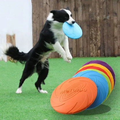 Silicone Flying Disk Dog Toy