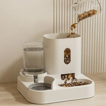 Automatic Dog/Cat Food And Water Bowl