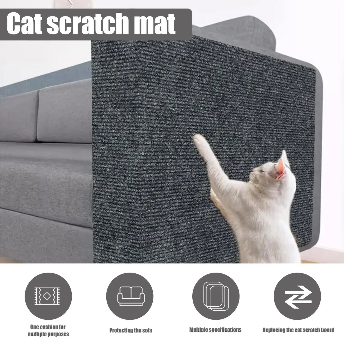 Cat Scratching Mat - Furniture Protect