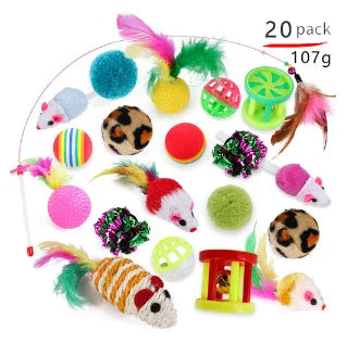 20 Pcs Cat Toys