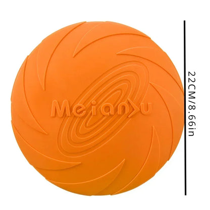 Silicone Flying Disk Dog Toy