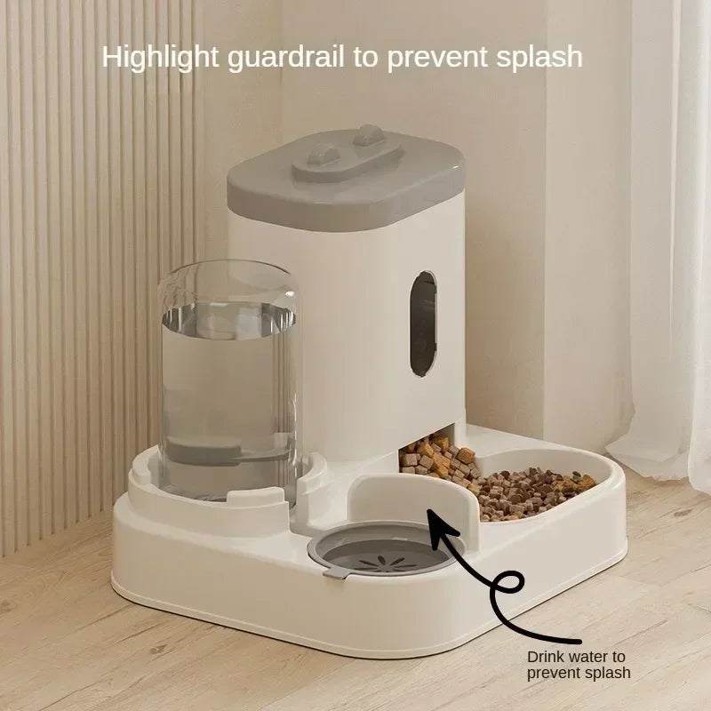 Automatic Dog/Cat Food And Water Bowl