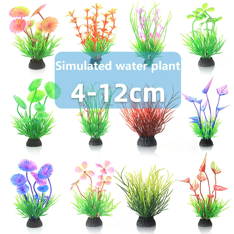 Small Artificial Plants- Fish Tank Decoration