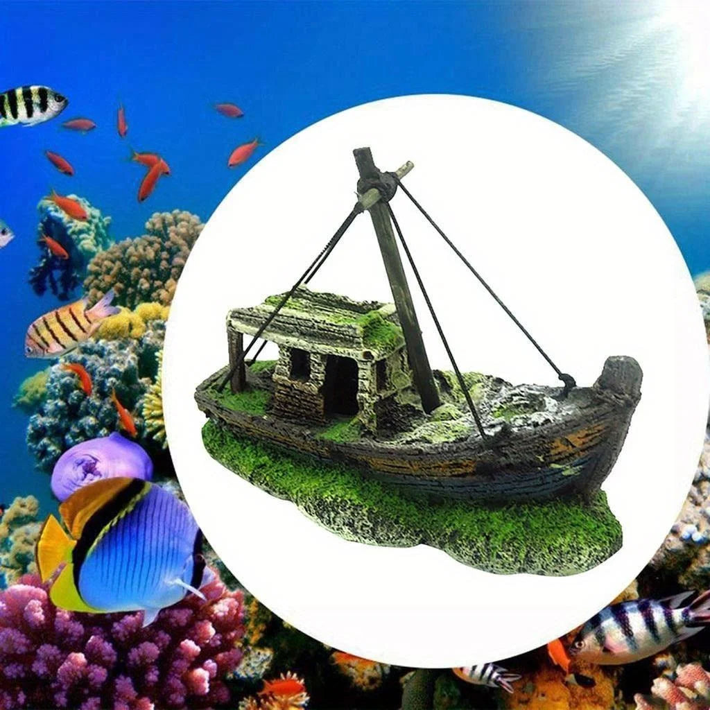 Ship Wreck- Fish Tank Decoration