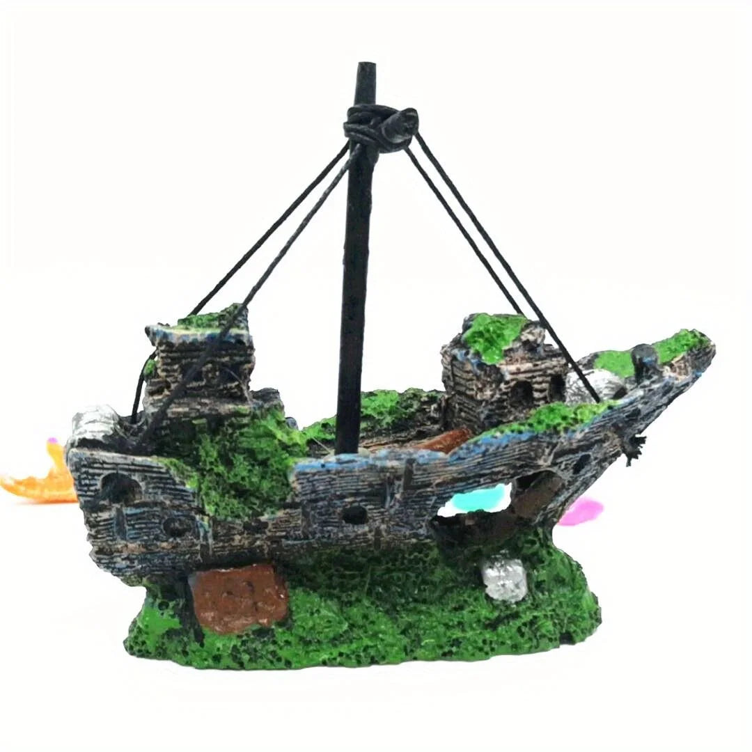 Ship Wreck- Fish Tank Decoration