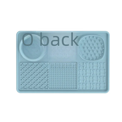 Slow-feeding lick mats- with suction cup bottom